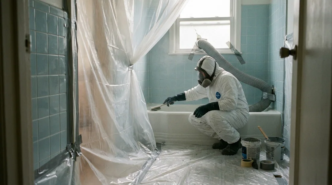 The coatings and stripping agents give off strong fumes — Wichita Falls, TX